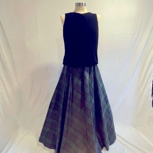 Ball gown skirt.